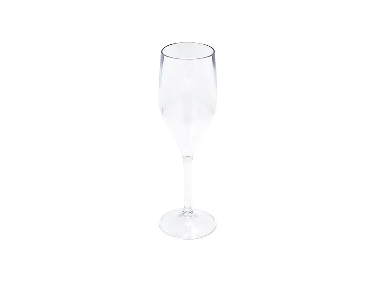 Lot de 6 Flûtes à Champagne Transparentes 15cl Réutilisables - Circul R