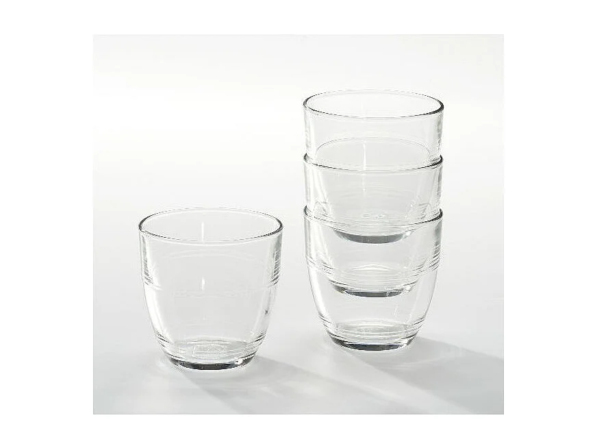 Lot de 4 gobelets Gigogne Duralex 16 cl - Souvenirs d'enfance !