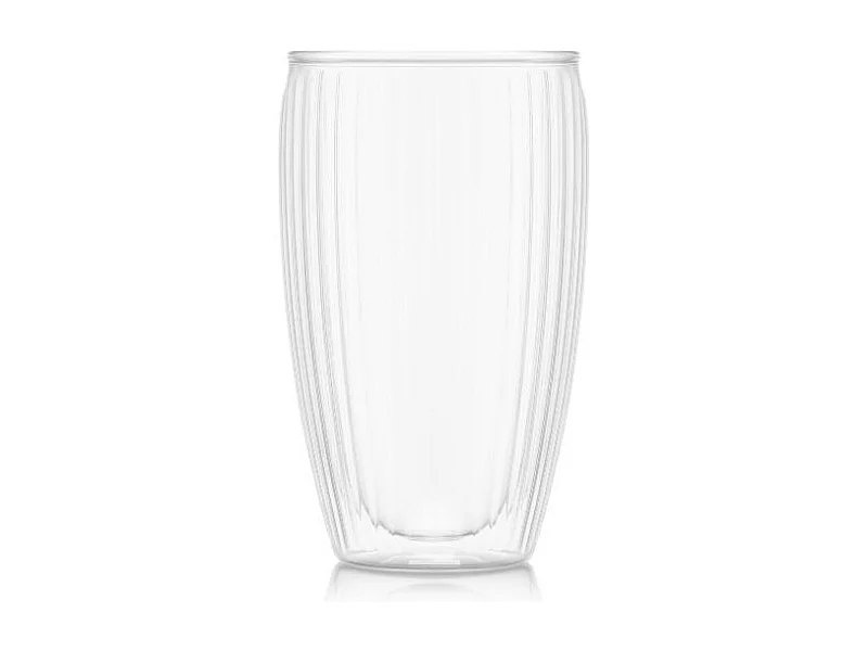 Lot 2 Szklanki Dwuwarstwowe 45cl Pavina Paski Bodum
