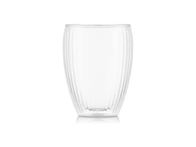 Lot 2 Verres Double Paroi 32cl Pavina Striés Bodum - Set 2 Verres 12249-10