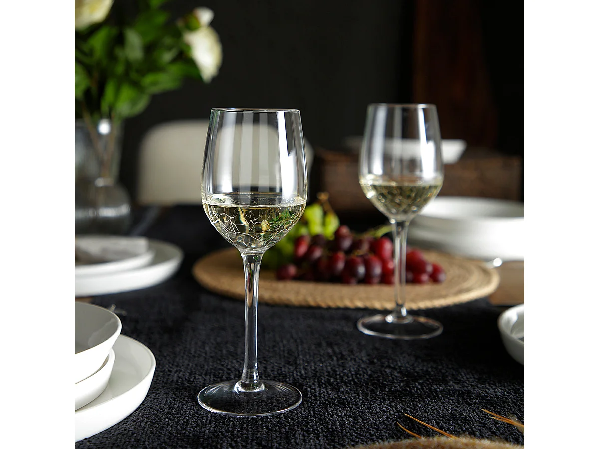 Verres à Pied Alba 21 cm - Transparent