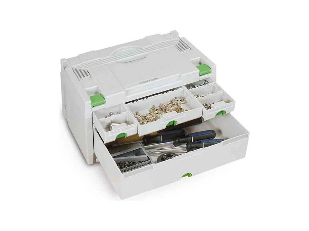 Sortainer SYS 3 SORT 12 FESTOOL 491986 - Rangement modulable et durable pour petites pièces