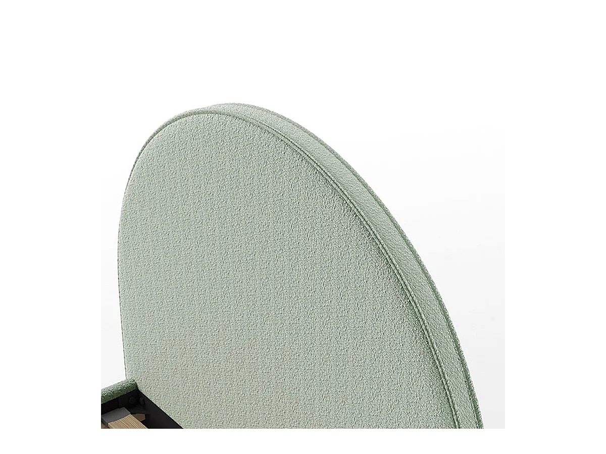 Lit coffre 140x200 sommier inclus Moon Vert