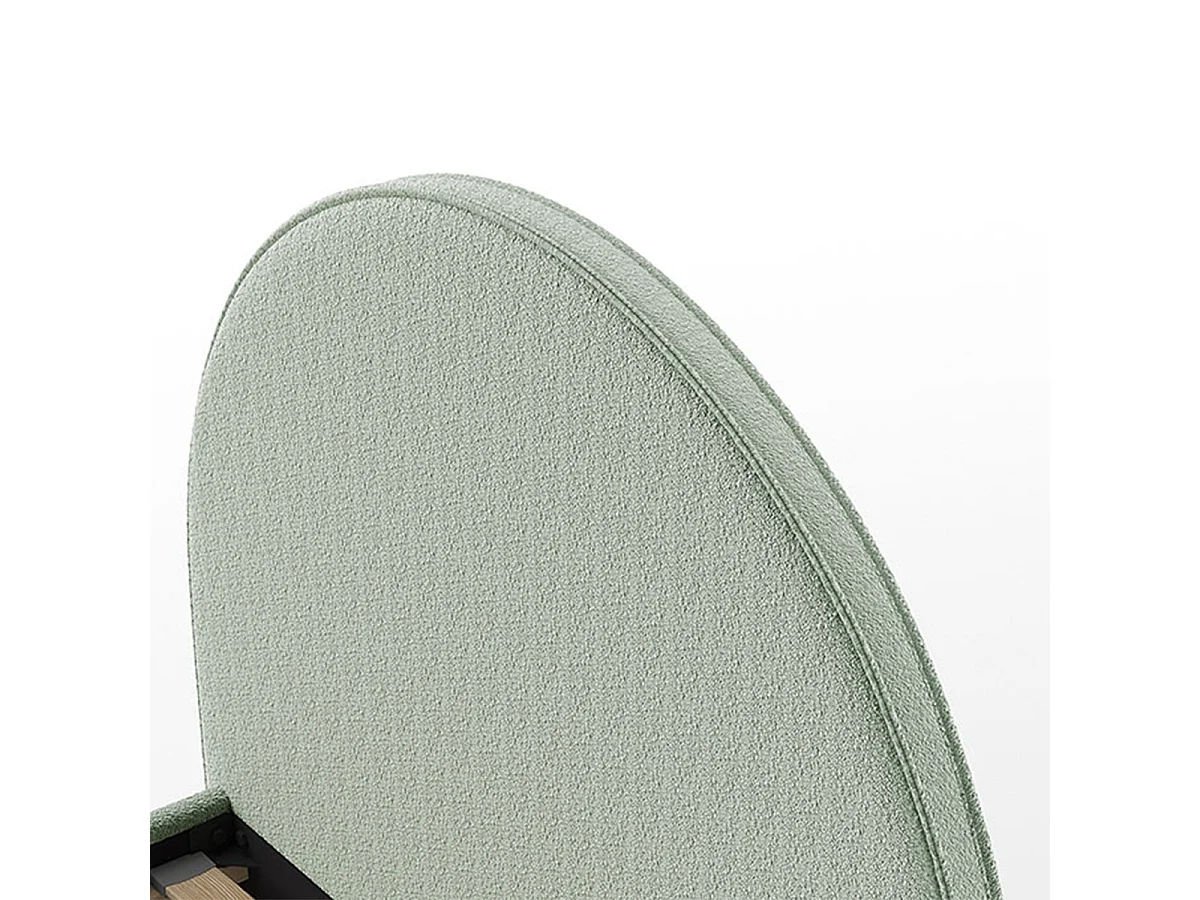 Lit coffre 140x200 sommier inclus Moon Vert