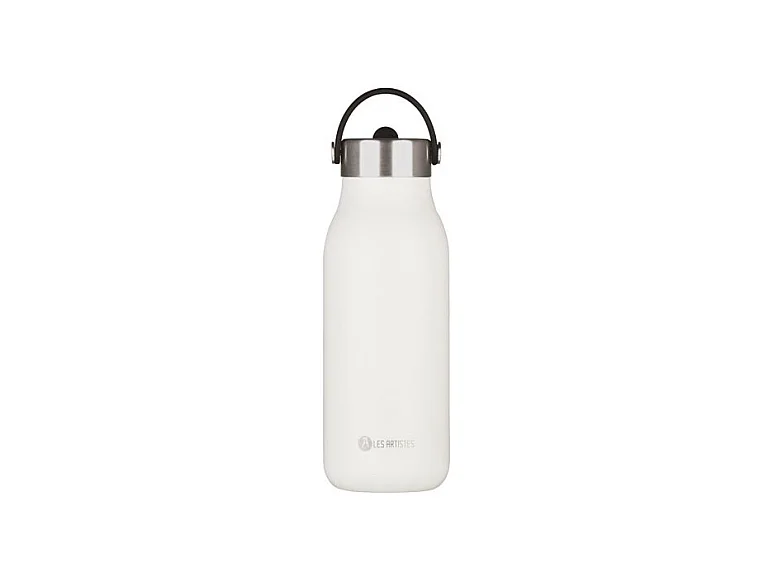 Bouteille Isotherme 1 L Oxford Bottle'Up 2.0 Blanc - Acier Inoxydable - Étanche - Design Moderne