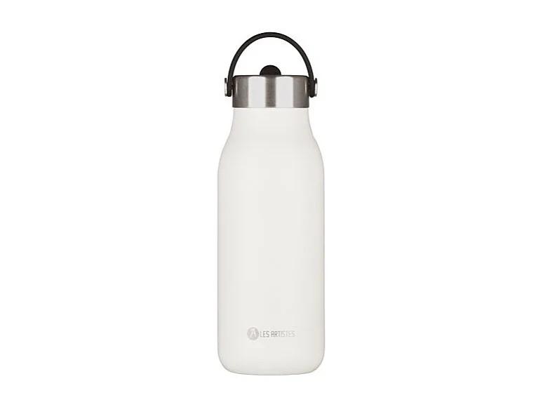 Bouteille Isotherme 1 L Oxford Bottle'Up 2.0 Blanc - Acier Inoxydable - Étanche - Design Moderne