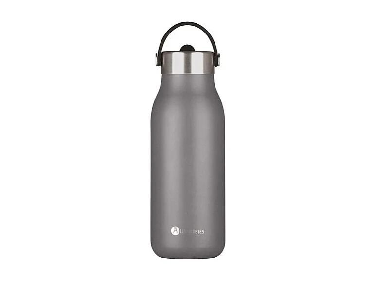 Bouteille Isotherme 1 L Grey - Bottle'Up 2.0 - Design Moderne - Étanchéité Parfaite - Acier Inoxydable - Pratique