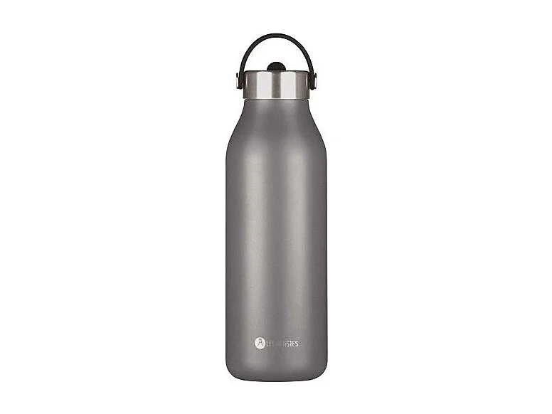 Bouteille Isotherme 1,5 L Grey - Bottle'Up 2.0 - Design Moderne - Acier Inoxydable - Étanche - Pratique