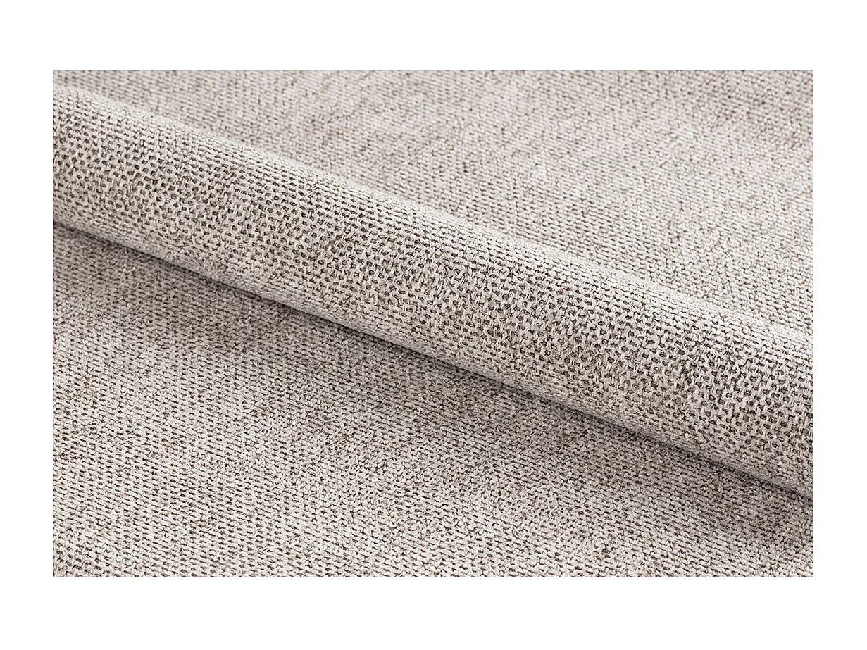 Carrie chaise de salle à manger avec accoudoirs tissu marron.