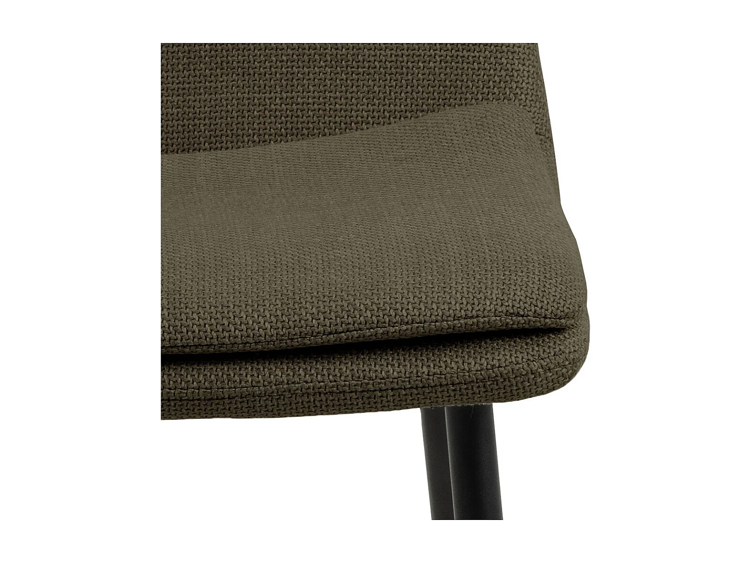 Becca chaise de salle à manger vert.