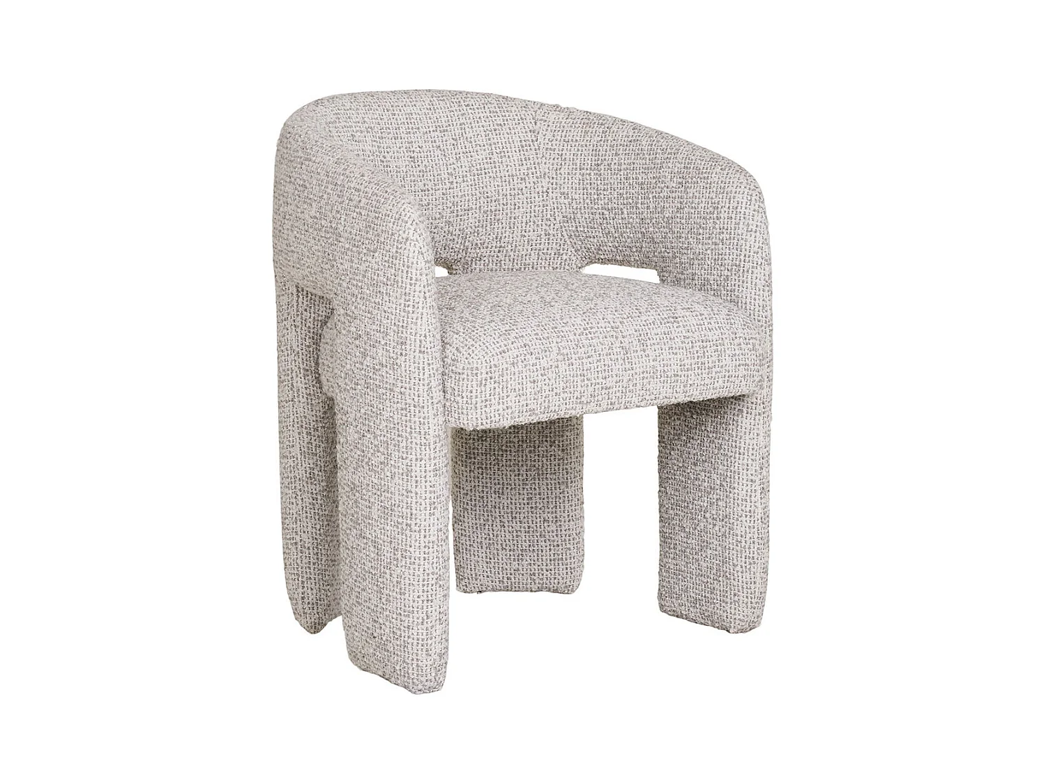 Monroe chaise de salle à manger naturel.