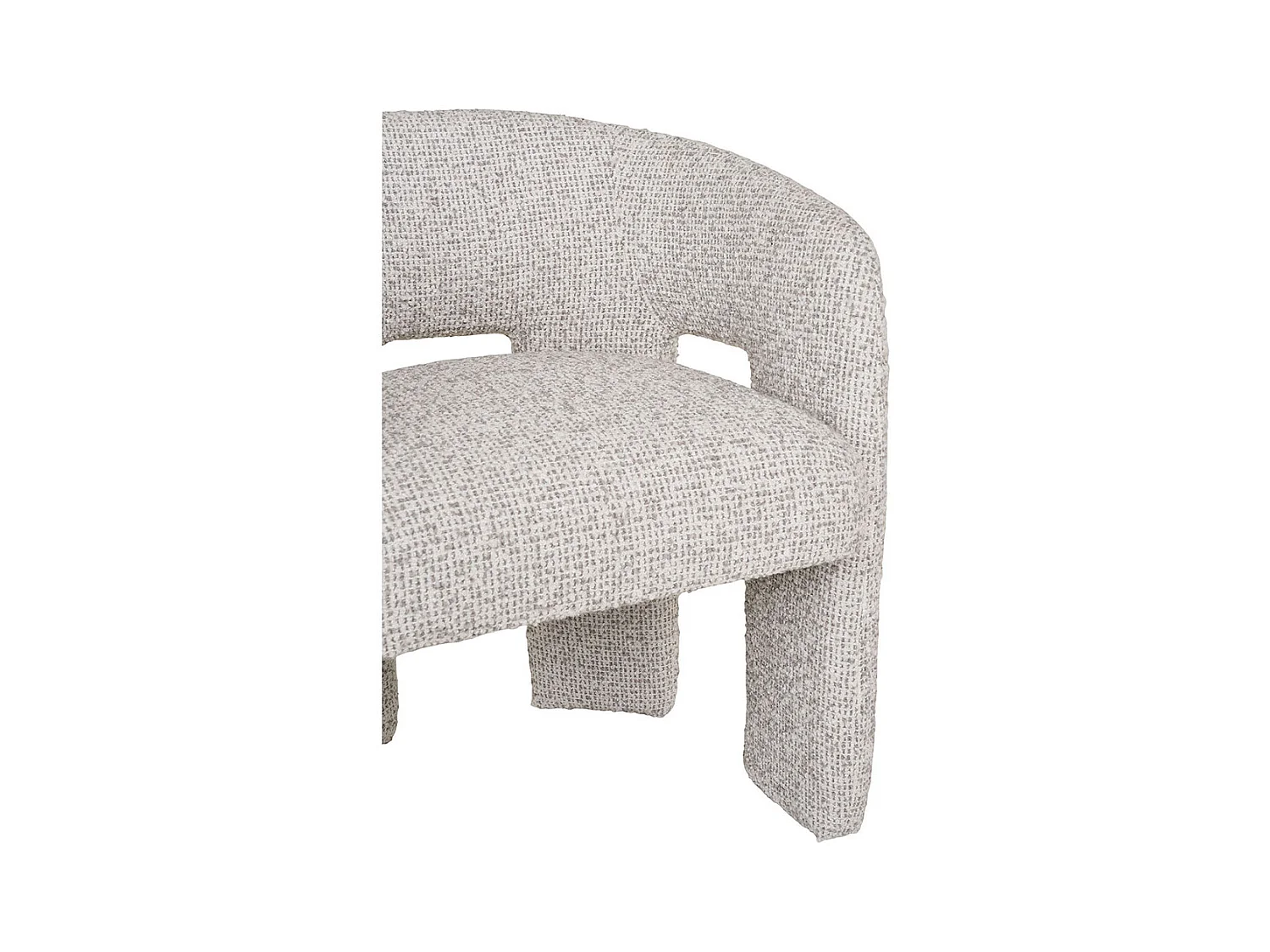 Monroe chaise de salle à manger naturel.