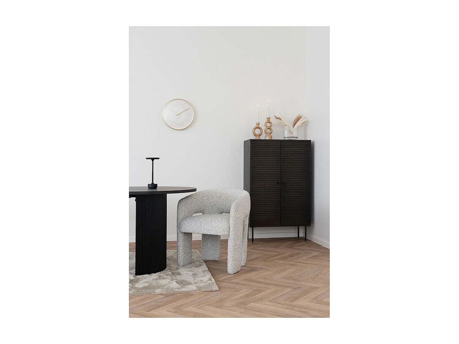 Monroe eetkamerstoel Natuur.