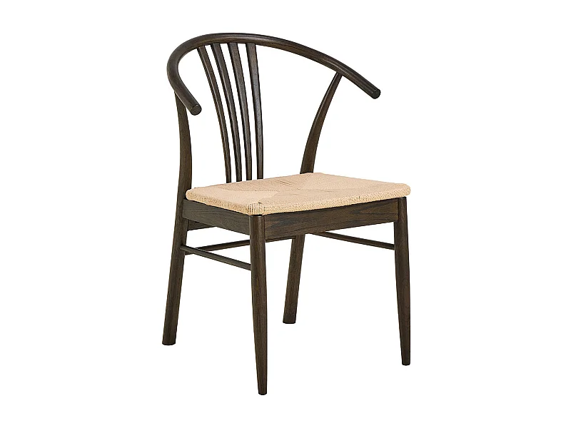 York Esszimmerstuhl Mit Armlehnen Holz weiß.