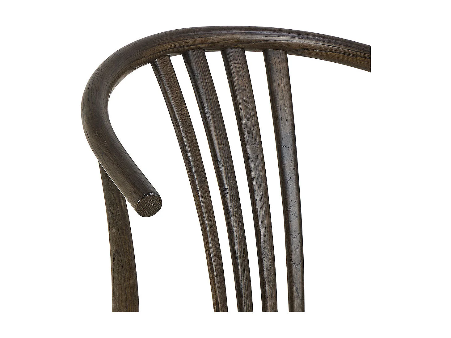 York chaise de salle à manger avec accoudoirs bois blanc.