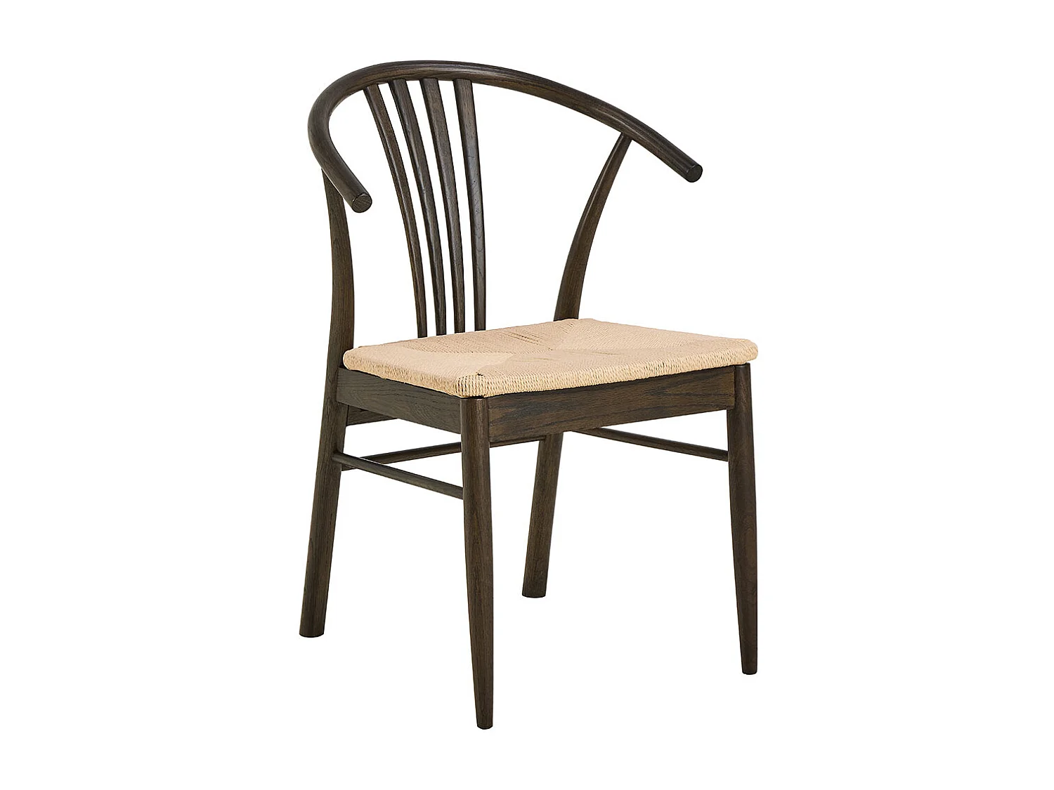 York Esszimmerstuhl Mit Armlehnen Holz weiß.