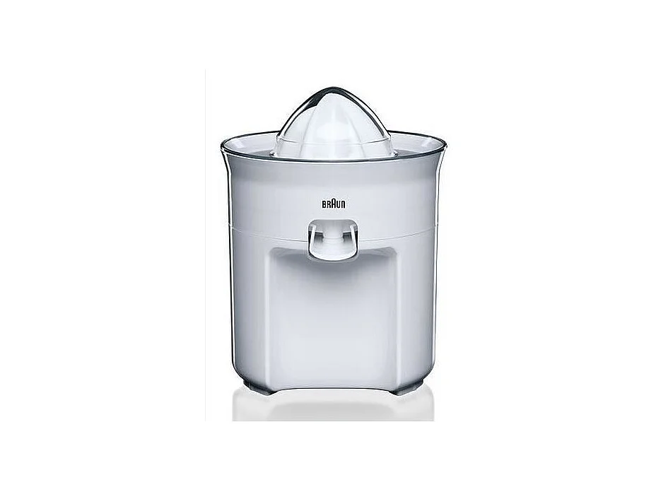 Elektrische Zitruspresse BRAUN CJ3050WH - 60 W - Weiß mit Ausgießer und Anti-Tropf-System