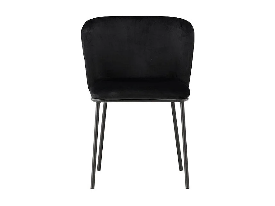 Edina chaise de salle à manger noir.