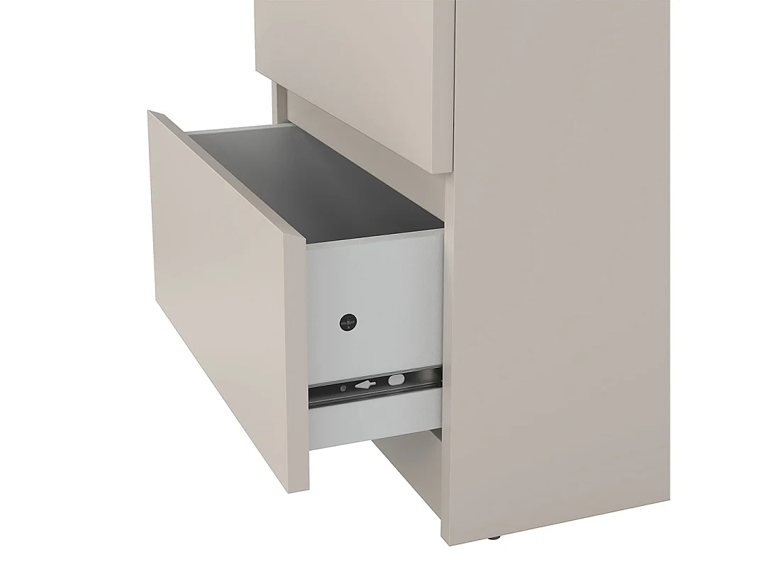 Naia Nachttisch 2 Schubladen Eiche Dekor.