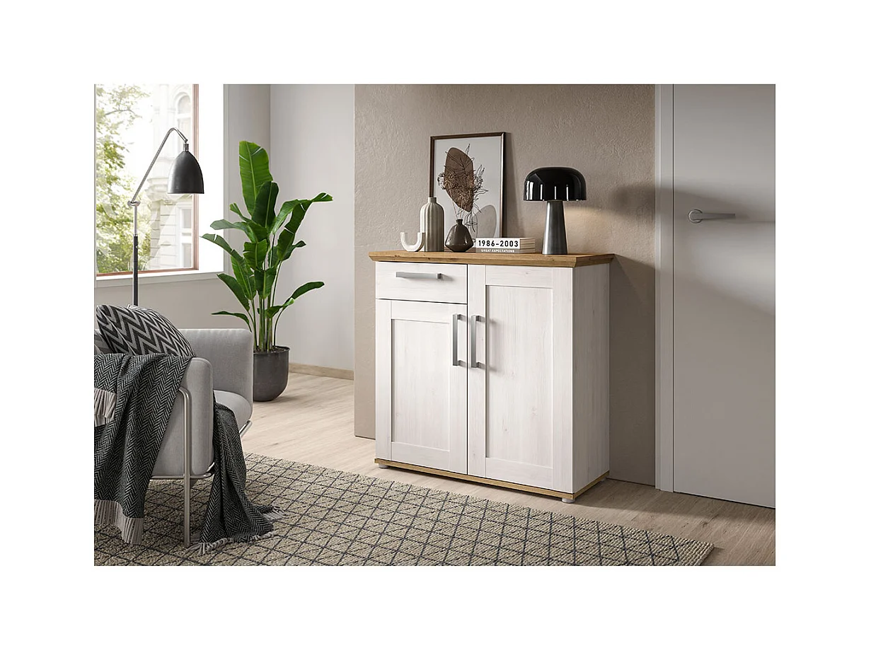 Verona Sideboard 1 Schublade 2 Türen Lärche Dekor.