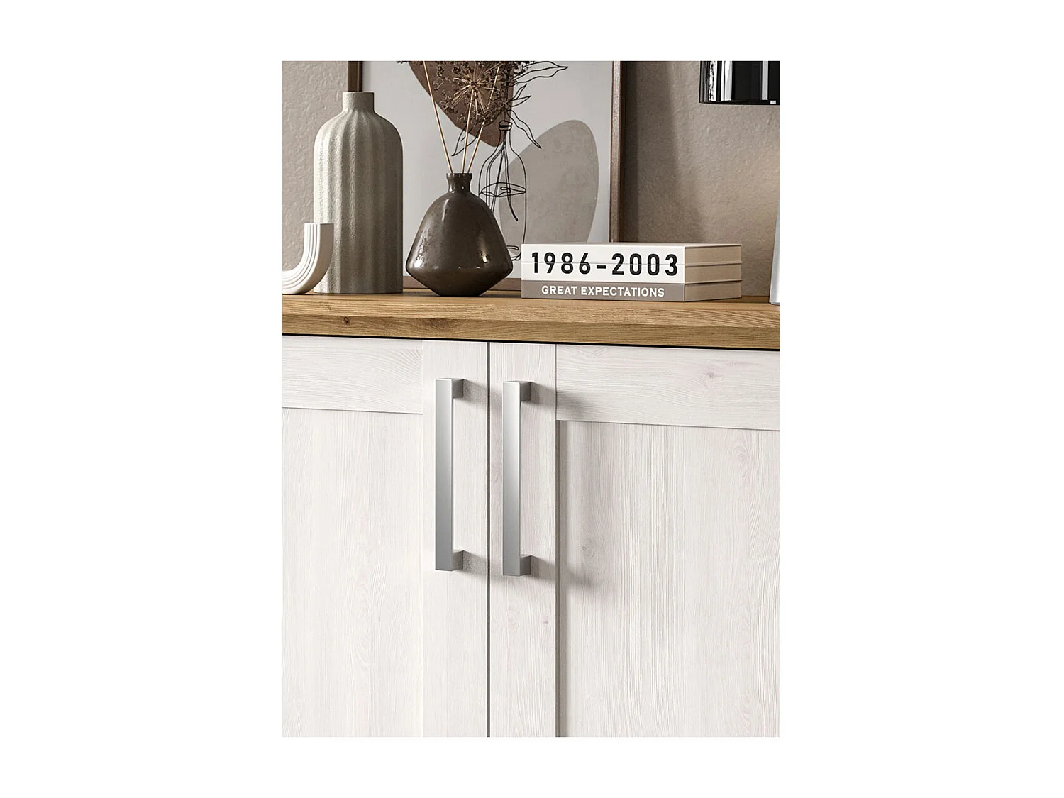 Verona Sideboard 1 Schublade 2 Türen Lärche Dekor.