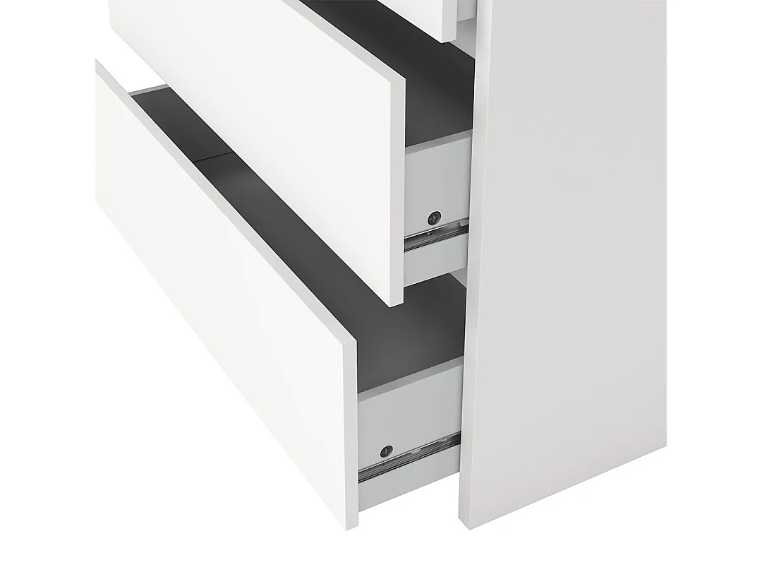 Next Kommode 3 Schubladen weiß.