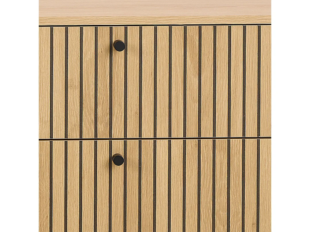 Albany Kommode 6 Schubladen Natur.