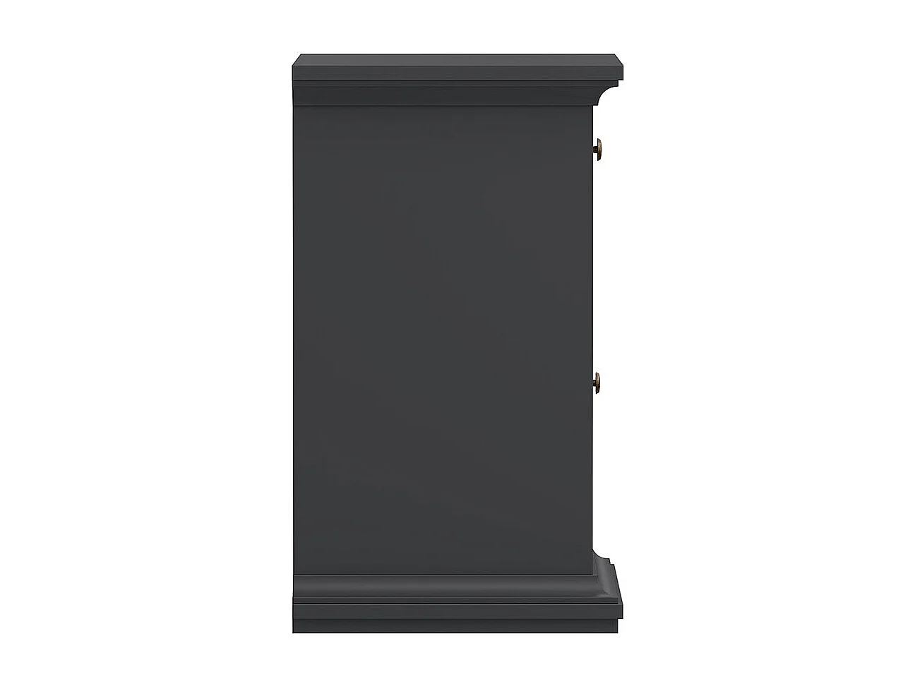 Venedig nachtkastje 1 deur 1 lade mat grijs.