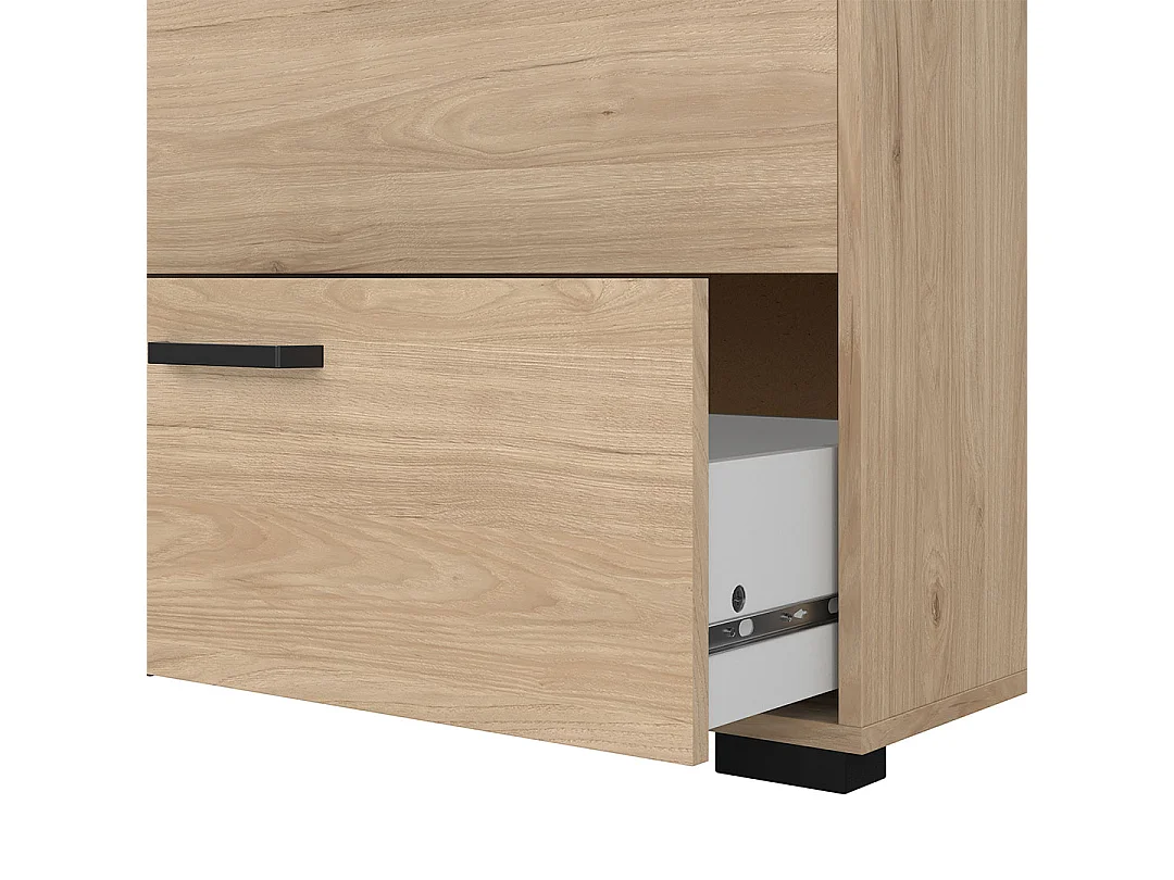 Sofia Kommode 5 Schubladen Eiche Dekor.