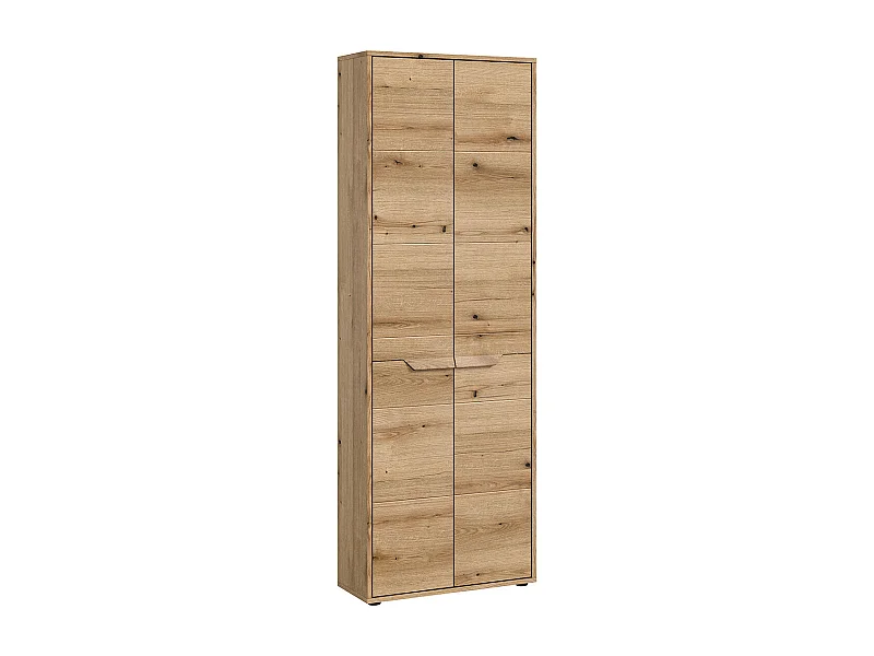 Zeno Hochschrank Bad 2 Türen Eiche Dekor.