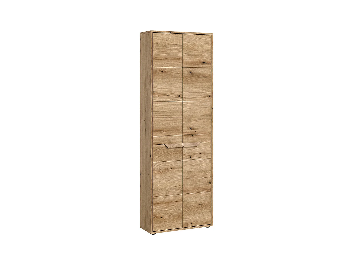 Zeno Hochschrank Bad 2 Türen Eiche Dekor.