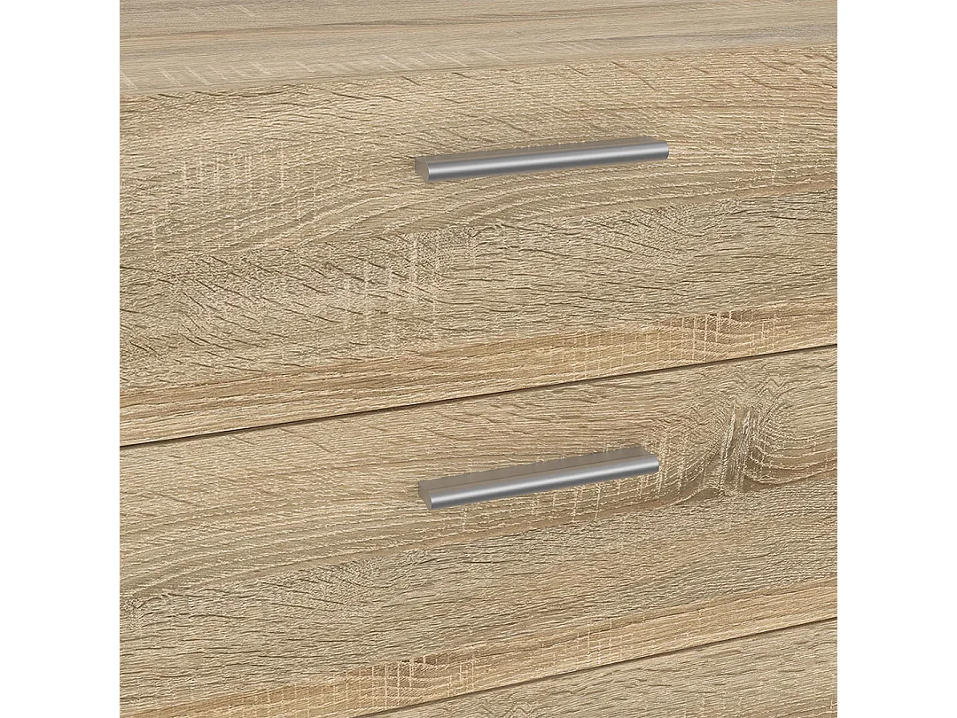 Pepe Kommode 8 Schubladen Eichenstruktur-Dekor.