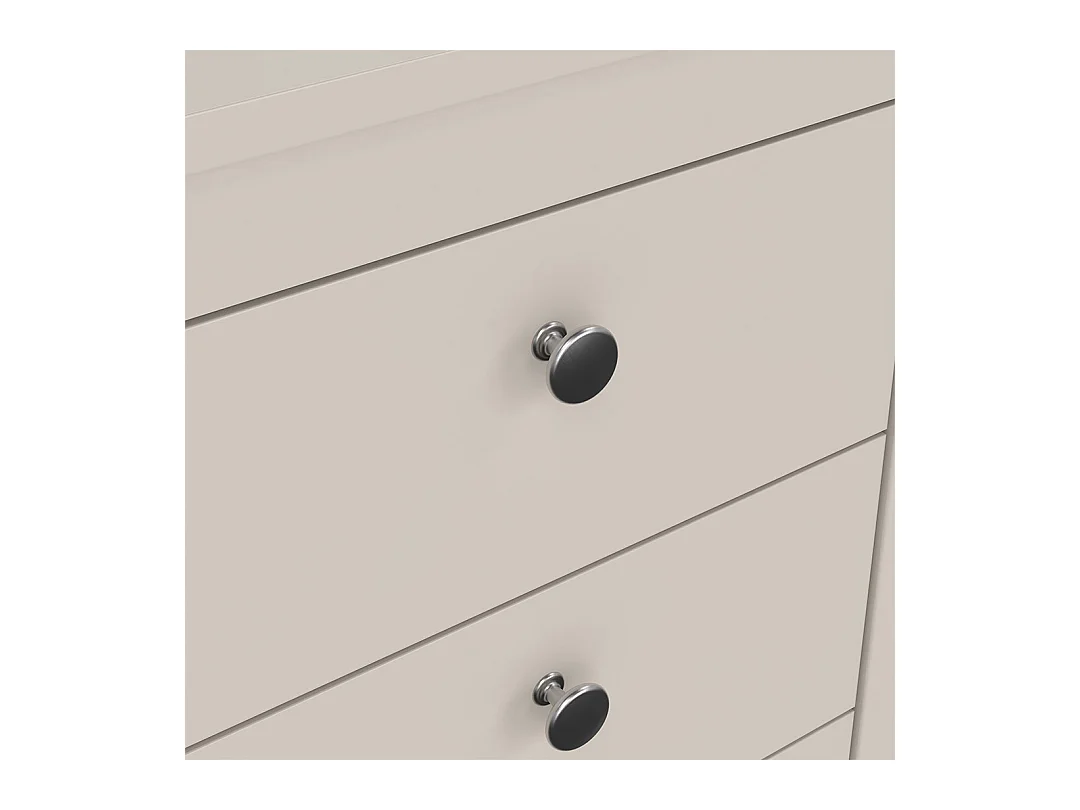 Madrid table de nuit 3 tiroirs cachemire.