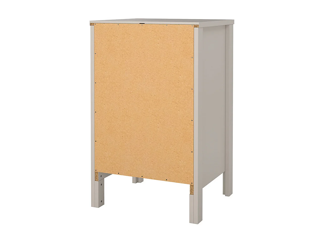 Madrid table de nuit 3 tiroirs cachemire.