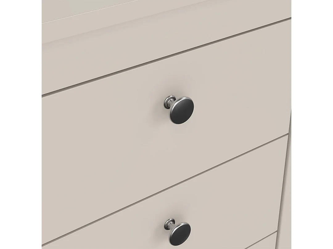 Madrid table de nuit 3 tiroirs cachemire.