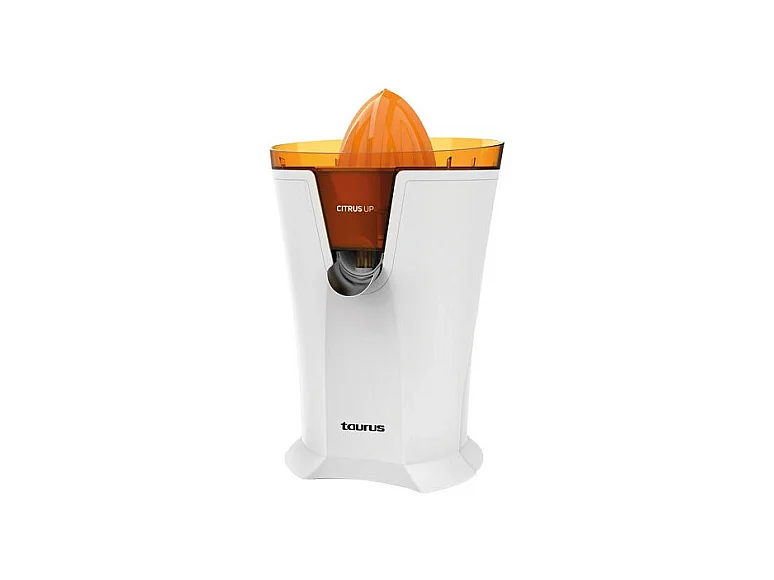 Presse-agrumes 40W 2 Cônes Blanc Orange Taurus - Citrus Up