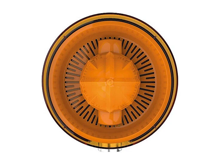 Presse-agrumes 40W 2 Cônes Blanc Orange Taurus - Citrus Up