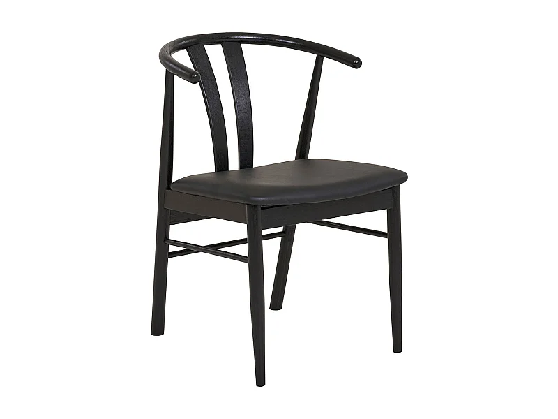 Artenara chaise de salle à manger noir.