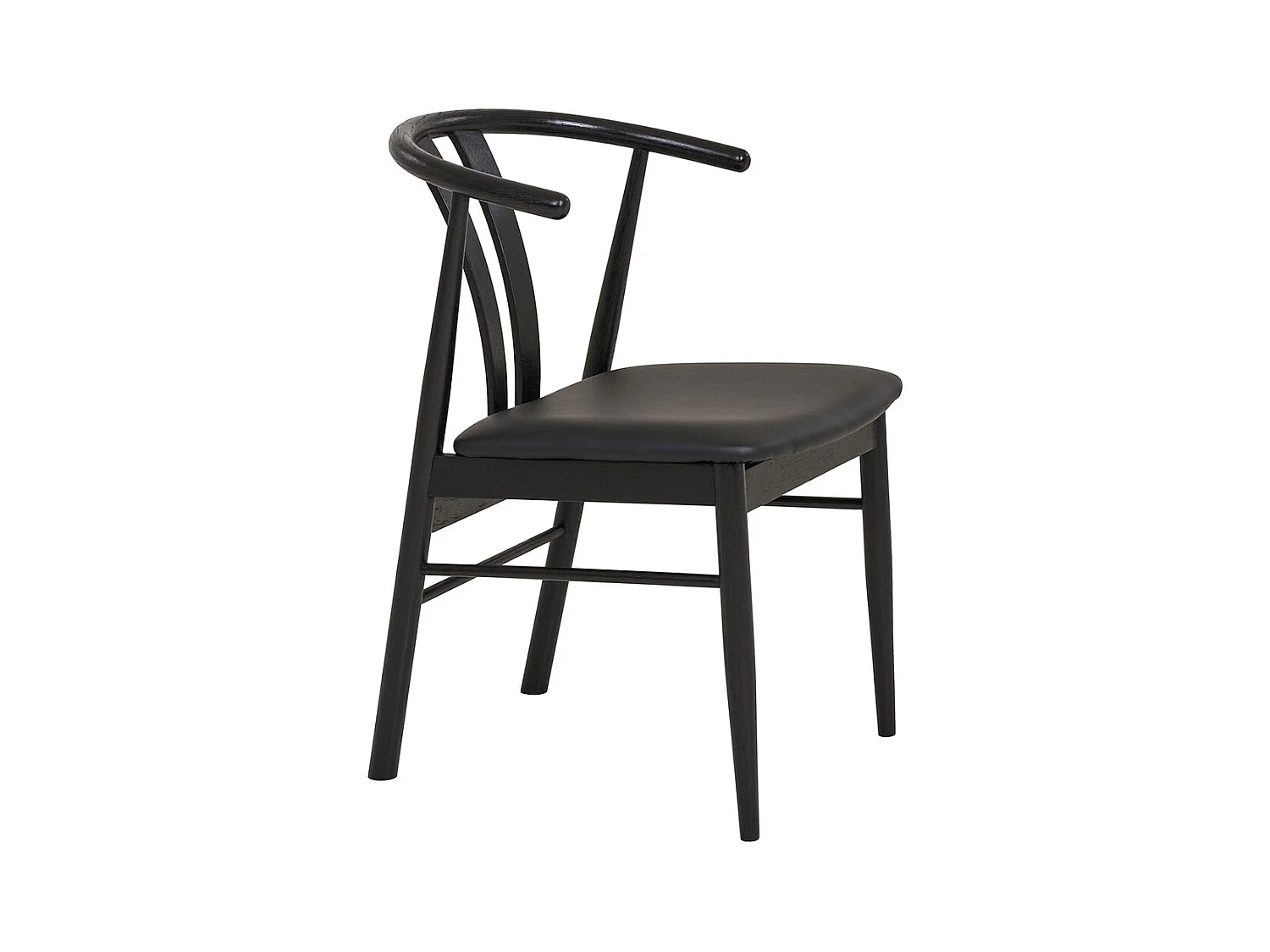 Artenara chaise de salle à manger noir.