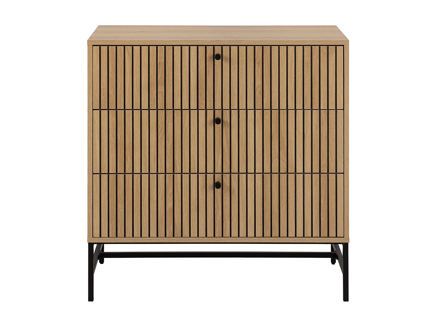 Albany Kommode 3 Schubladen Natur.