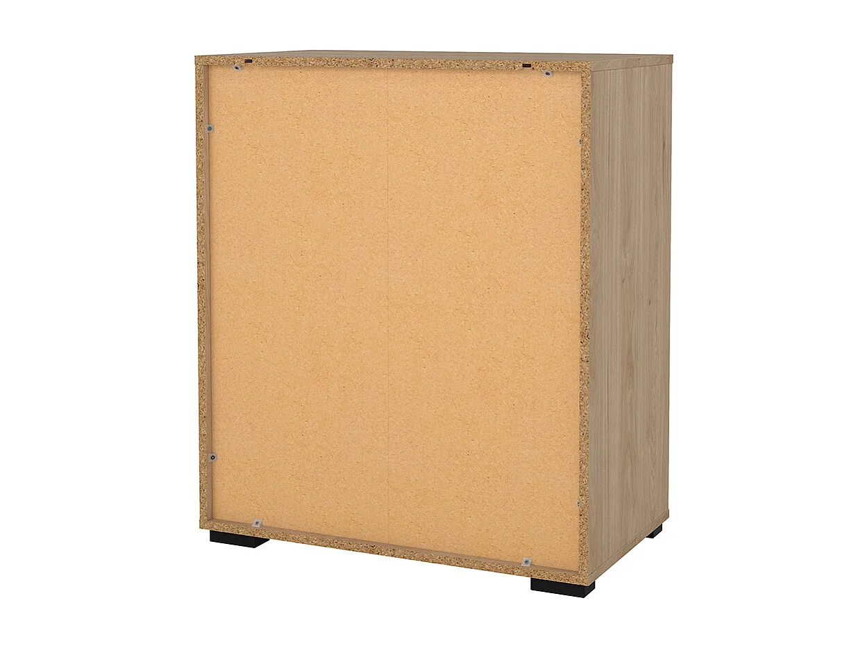 Sofia Kommode 3 Schubladen Eiche Dekor.