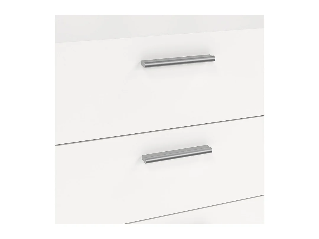 Pepe Kommode 8 Schubladen weiß.