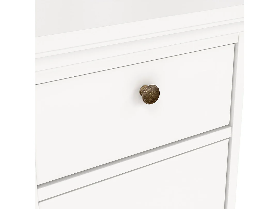 Venedig nachtkastje 1 deur 1 lade wit.