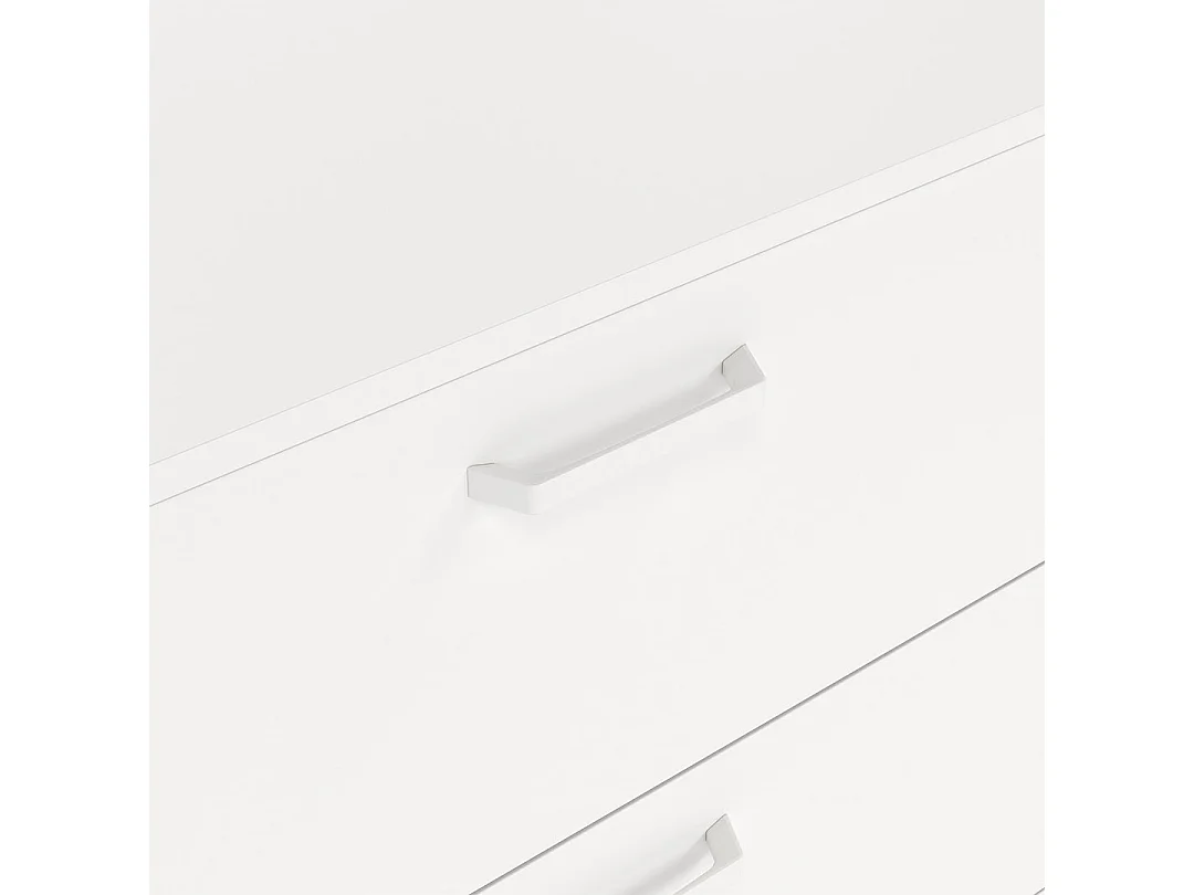 Sofia Kommode 6 Schubladen weiß.