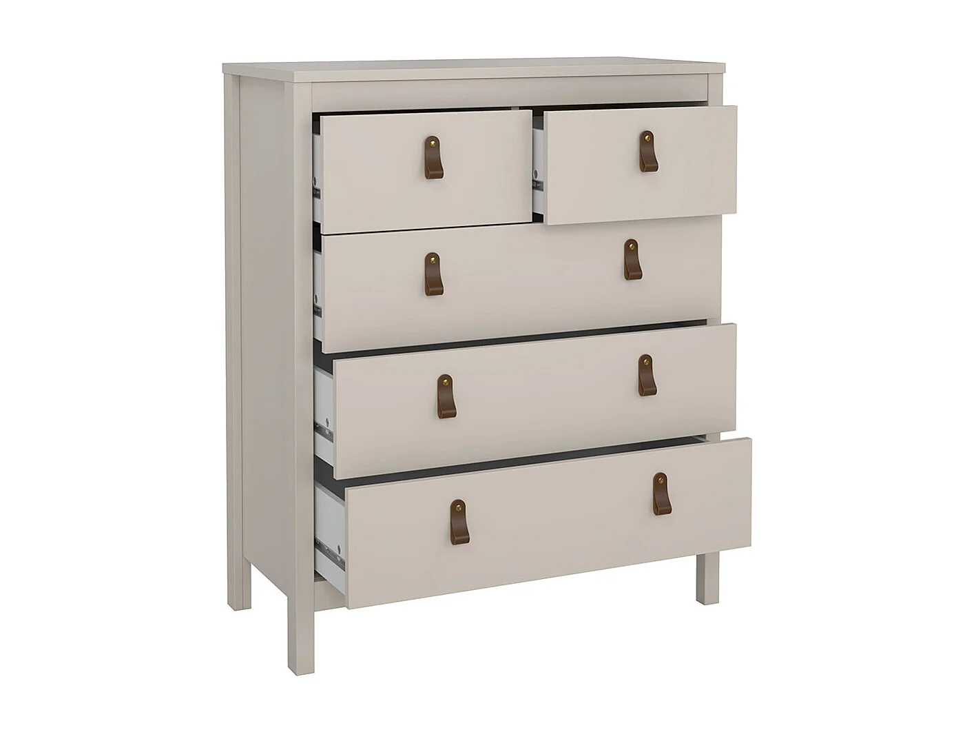 Madrid Kommode 5 Schubladen Cashmere.