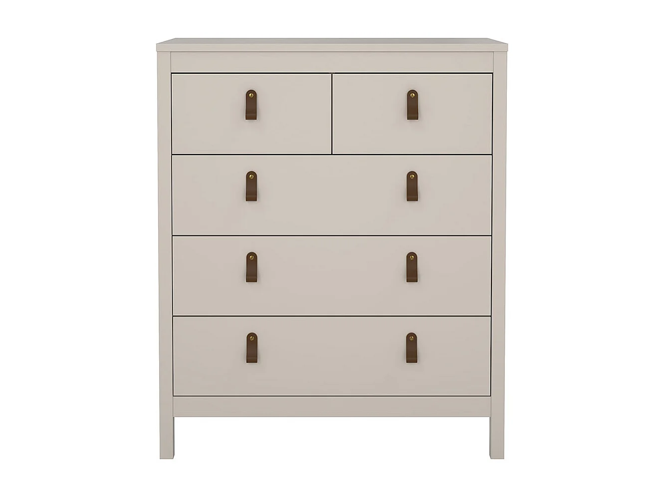 Madrid Kommode 5 Schubladen Cashmere.