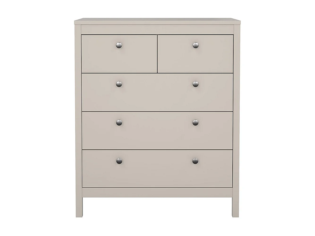 Madrid Kommode 5 Schubladen Cashmere.