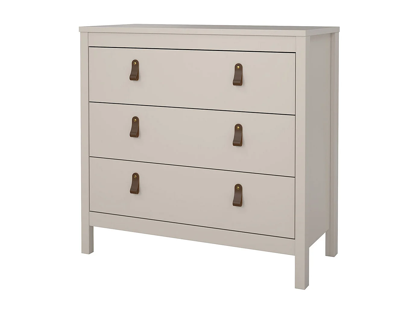 Madrid Kommode 3 Schubladen Cashmere.