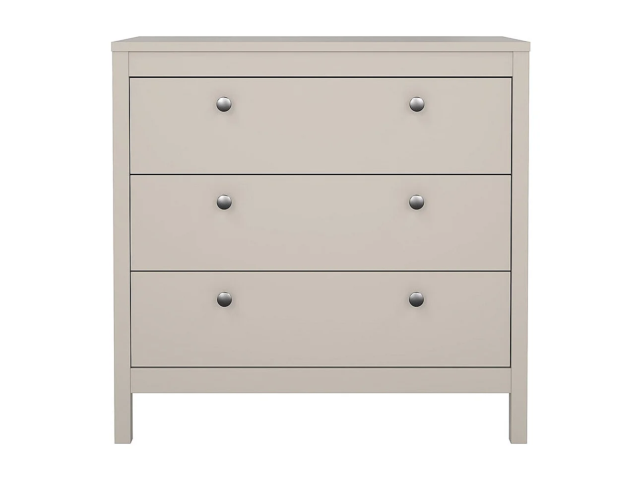 Madrid Kommode 3 Schubladen Cashmere.