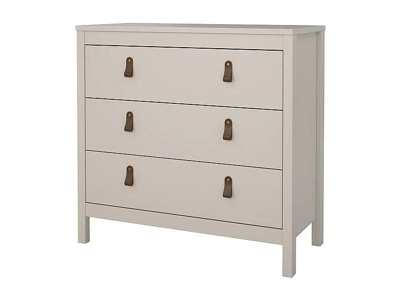 Madrid Kommode 3 Schubladen Cashmere.